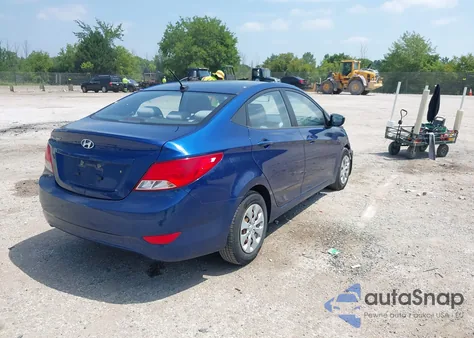2016 Hyundai Accent Se from USA, damaged, VIN KMHCT4AEXGU960477